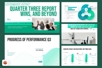 Quarterly Meeting PowerPoint Template